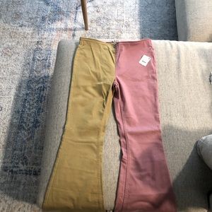 Free People color block Flared pants! Brand new never worn